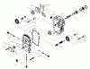 Husqvarna GTH 220 (954140012A) - Garden Tractor (1997-12 & After) Ersatzteile Transaxle Pump - Model Number BDU-10L-122