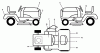 Husqvarna GTH 220 (954830167A) - Garden Tractor (1995-08 & After) Ersatzteile Decals