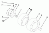 Husqvarna GTH 225 (954140103A) - Garden Tractor (1999-10 & After) Ersatzteile Wheels & Tires