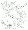 Husqvarna GTH 2250B (954567093) - Garden Tractor (2001-02 & After) Ersatzteile Ground Drive