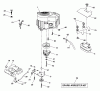 Husqvarna GTH 2554 XPA (954568427) - Garden Tractor (2004-08 & After) Ersatzteile Engine