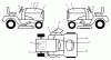 Husqvarna GTH 2554 XPB (954568427) - Garden Tractor (2004-08 & After) Ersatzteile Decals