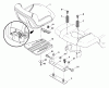 Husqvarna GTH 26K54T (96043001100) - Garden Tractor (2006-03 & After) Ersatzteile Seat Assembly
