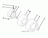 Husqvarna GTH 26V52LS (96043011802) - Garden Tractor (2011-06 & After) Ersatzteile WHEELS TIRES