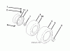 Husqvarna LGT 24K54 (96043012701) - Lawn Tractor (2011-01 & After) Ersatzteile WHEELS TIRES