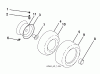 Husqvarna LGT 2554 (96045001500) - Lawn Tractor (2009-01 & After) Ersatzteile Wheels And Tires