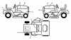 Husqvarna LGT 2654 (96045003700) - Lawn Tractor (2011-09 & After) Ersatzteile DECALS