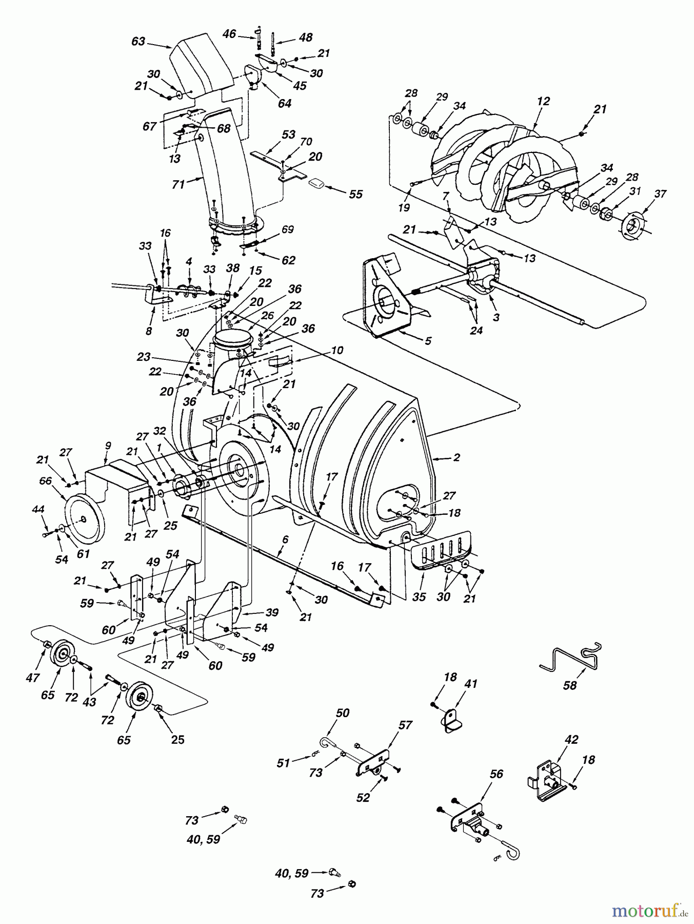 Husqvarna Zubehör, Rasenmäher / Mäher LST 42 B - Husqvarna 42