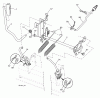 Husqvarna LGTH 2454 (96043010700) - Lawn Tractor (2010-05 & After) Ersatzteile Mower Lift