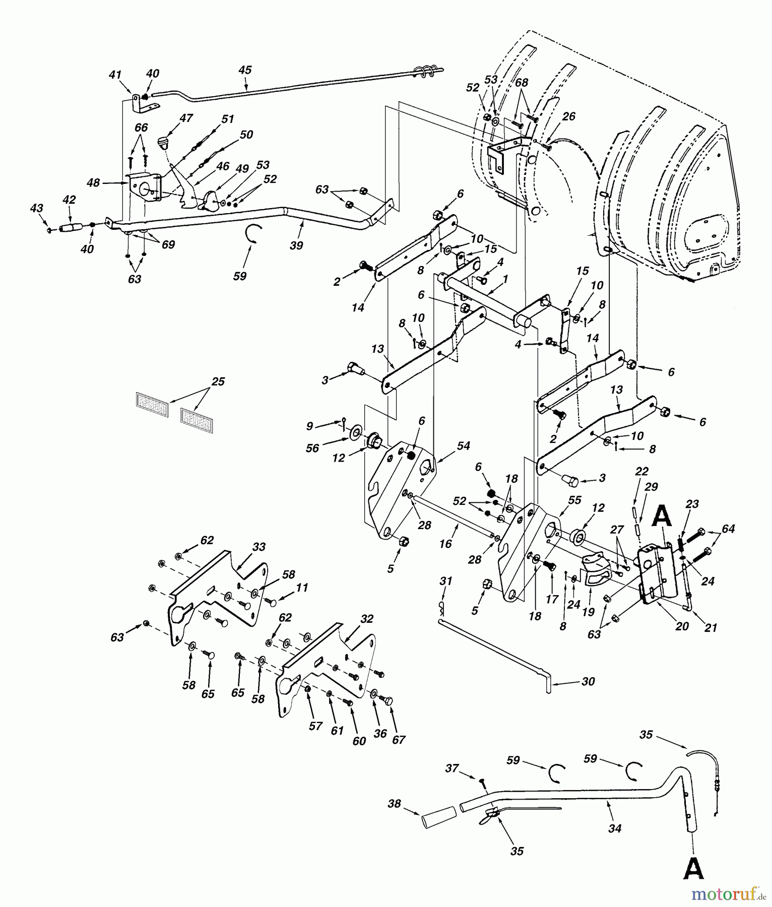Husqvarna Zubehör, Rasenmäher / Mäher LST 42 B - Husqvarna 42