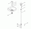 Husqvarna LR 100 (954000572) - Lawn Tractor (1995-03 & After) Ersatzteile Steering Wheel Assembly