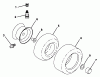 Husqvarna LR 12 (954002701) (HC12R38B) - Lawn Tractor (1994-10 to 1995-12) Ersatzteile Wheels & Tires