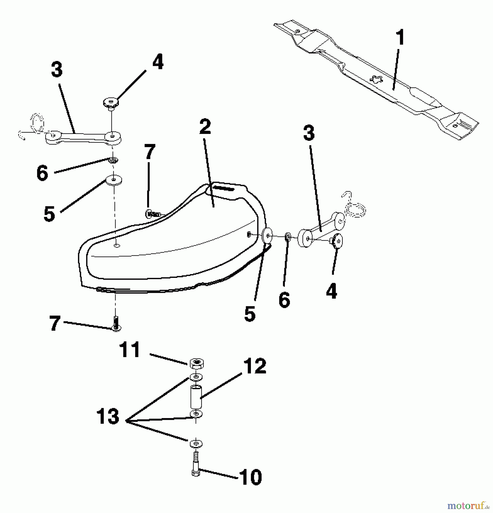 Husqvarna Zubehör, Rasenmäher / Mäher MK 420 - Husqvarna Mulch Kit (2000-01 & After) Mower Mulcher Kit 42
