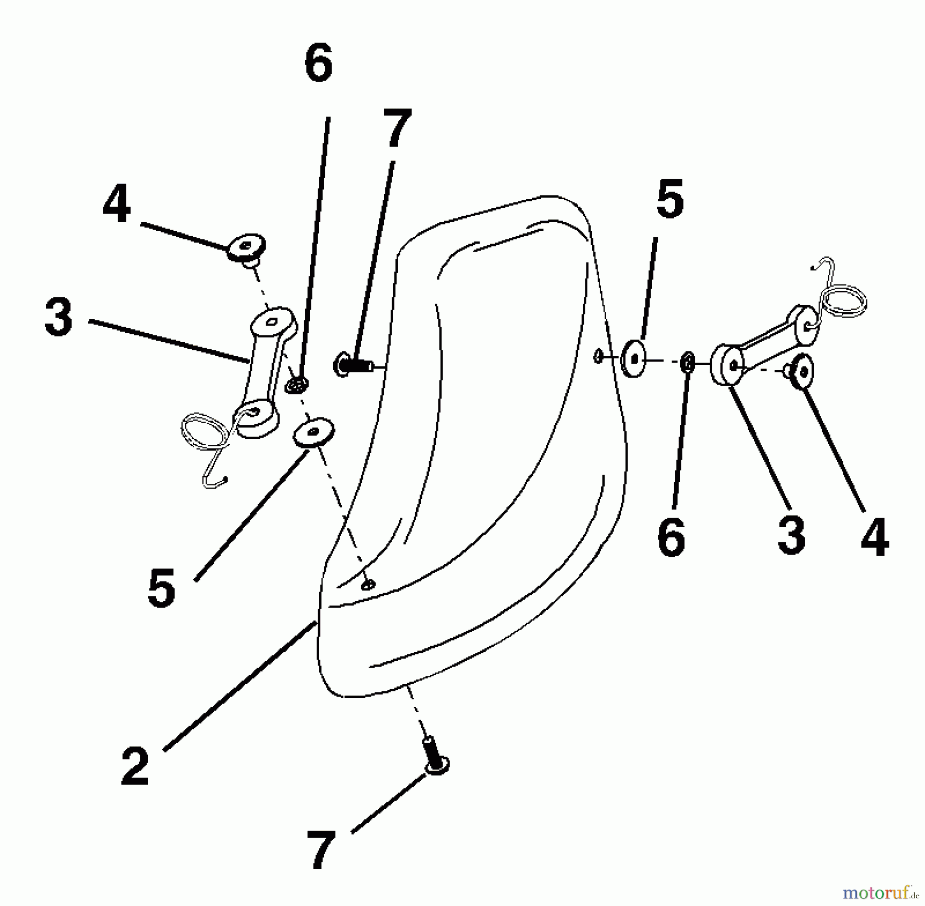 Husqvarna Zubehör, Rasenmäher / Mäher MP 46 - Husqvarna Mulch Kit (1996-05 & After) Mulcher Plate Kit For 46