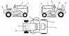 Husqvarna LR 121 (954140001B) - Lawn Tractor (1997-12 & After) Ersatzteile Decals