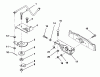 Husqvarna LT 100 (954000312) (H1036A) - Lawn Tractor (1991-07 & After) Ersatzteile Sector Gear/Axle Support