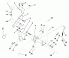 Husqvarna LT 125 (954170001) (HE12536B) - Lawn Tractor (1996-10 to 1998-09) Ersatzteile Mower Lift Lever