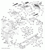 Husqvarna LT 126 (96041019803) - Lawn Tractor (2012-06 & After) Ersatzteile CHASSIS ENCLOSURES