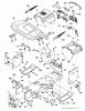 Husqvarna LT 131 (96011026407) - Lawn Tractor (2012-08 & After) Ersatzteile CHASSIS ENCLOSURES