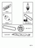 Husqvarna LT 131 (96011026407) - Lawn Tractor (2012-08 & After) Ersatzteile FREQUENTLY USED PARTS