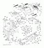Husqvarna LT 1597 (96041005009) - Lawn Tractor (2011-04 & After) Ersatzteile CHASSIS ENCLOSURES
