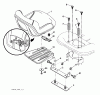 Husqvarna LT 152 (96041002907) - Lawn Tractor (2011-07 & After) Ersatzteile SEAT