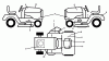 Husqvarna LT 19538 (96041017003) - Lawn Tractor (2011-05 & After) Ersatzteile DECALS
