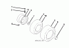 Jonsered LT2213 C (96041008101) - Lawn & Garden Tractor (2009-08) Ersatzteile WHEELS TIRES