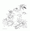 Husqvarna LT 2223A2 (96041014401) - Lawn Tractor (2010-02 & After) Ersatzteile CHASSIS ENCLOSURES