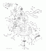 Husqvarna LT 2223A2 (96041014401) - Lawn Tractor (2010-02 & After) Ersatzteile MOWER DECK / CUTTING DECK
