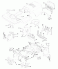 Husqvarna LTH 120 (954140003F) - Lawn Tractor (1999-03 & After) Ersatzteile Chassis And Enclosures