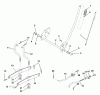 Husqvarna LTH 120 (954140106B) - Lawn Tractor (2000-01 & After) Ersatzteile Mower Lift