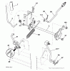 Husqvarna LTH 126 (96041020503) - Lawn Tractor (2013-05) Ersatzteile MOWER LIFT / DECK LIFT