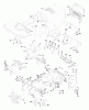 Husqvarna LTH 130 (954140005C) - Lawn Tractor (1998-02 & After) Ersatzteile Chassis And Enclosures