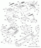Husqvarna LTH 1438 (96043006900) - Lawn Tractor (2008-12 & After) (California) Ersatzteile Chassis