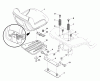 Husqvarna LTH 1538 (96043003800) - Lawn Tractor (2006-12 & After) Ersatzteile Seat Assembly