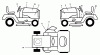 Husqvarna LTH 1542 (96013000900) - Lawn Tractor (2005-10 & After) Ersatzteile Decals