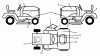Husqvarna LTH 174 (96041024401) - Lawn Tractor (2012-08 & After) Ersatzteile DECALS