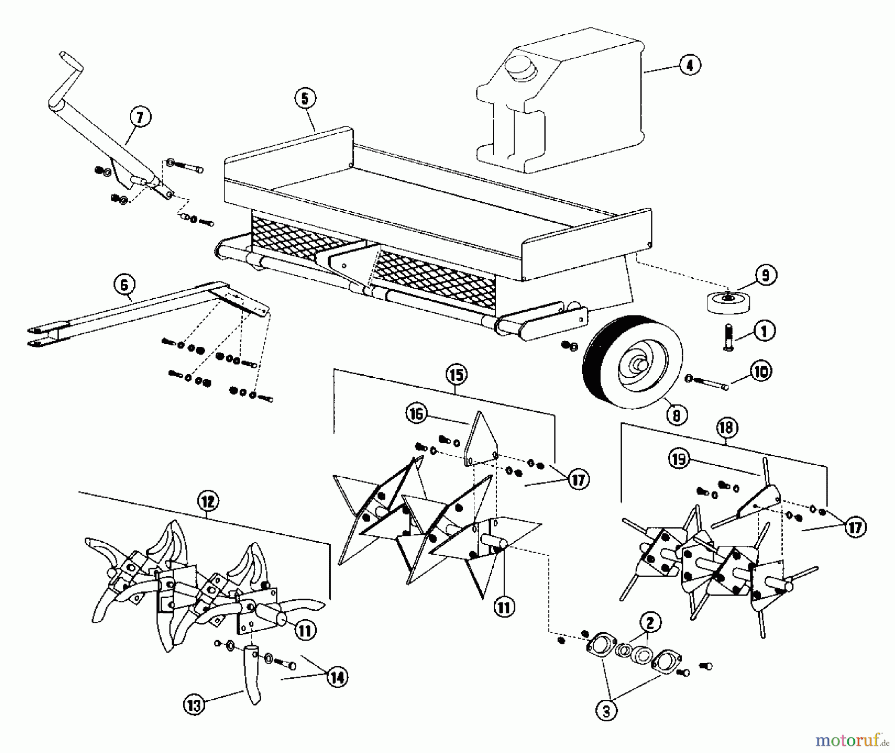  Husqvarna Belüfter / Vertikutierer / Rechen AR 36 - Husqvarna Aerator (2000-12 & After) Towable Lawn Aerator