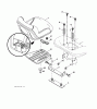 Husqvarna LTH 2038 (96041017102) - Lawn Tractor (2011-07 & After) Ersatzteile SEAT