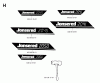 Jonsered 2041 - Chainsaw (1994-09) Ersatzteile DECALS