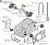 Jonsered 2045 - Chainsaw (1994-12) Ersatzteile CRANKCASE