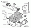 Jonsered 2050 - Chainsaw (1996-05) Ersatzteile CRANKCASE