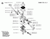 Jonsered 2045 - Chainsaw (2001-09) Ersatzteile CARBURETOR DETAILS