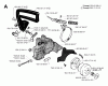 Jonsered 2045 - Chainsaw (2001-09) Ersatzteile CHAIN BRAKE CLUTCH COVER