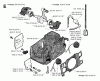 Jonsered 2045 - Chainsaw (2001-09) Ersatzteile CRANKCASE