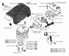 Jonsered 2045 - Chainsaw (2001-09) Ersatzteile CYLINDER PISTON