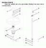 Jonsered LR13 (J813C36B, 954130023) - Lawn & Garden Tractor (1998-12) Ersatzteile STEERING