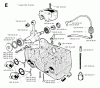 Jonsered 2054 - Chainsaw (1993-05) Ersatzteile CRANKCASE