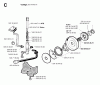 Jonsered 2055 - Chainsaw (1996-09) Ersatzteile CLUTCH OIL PUMP